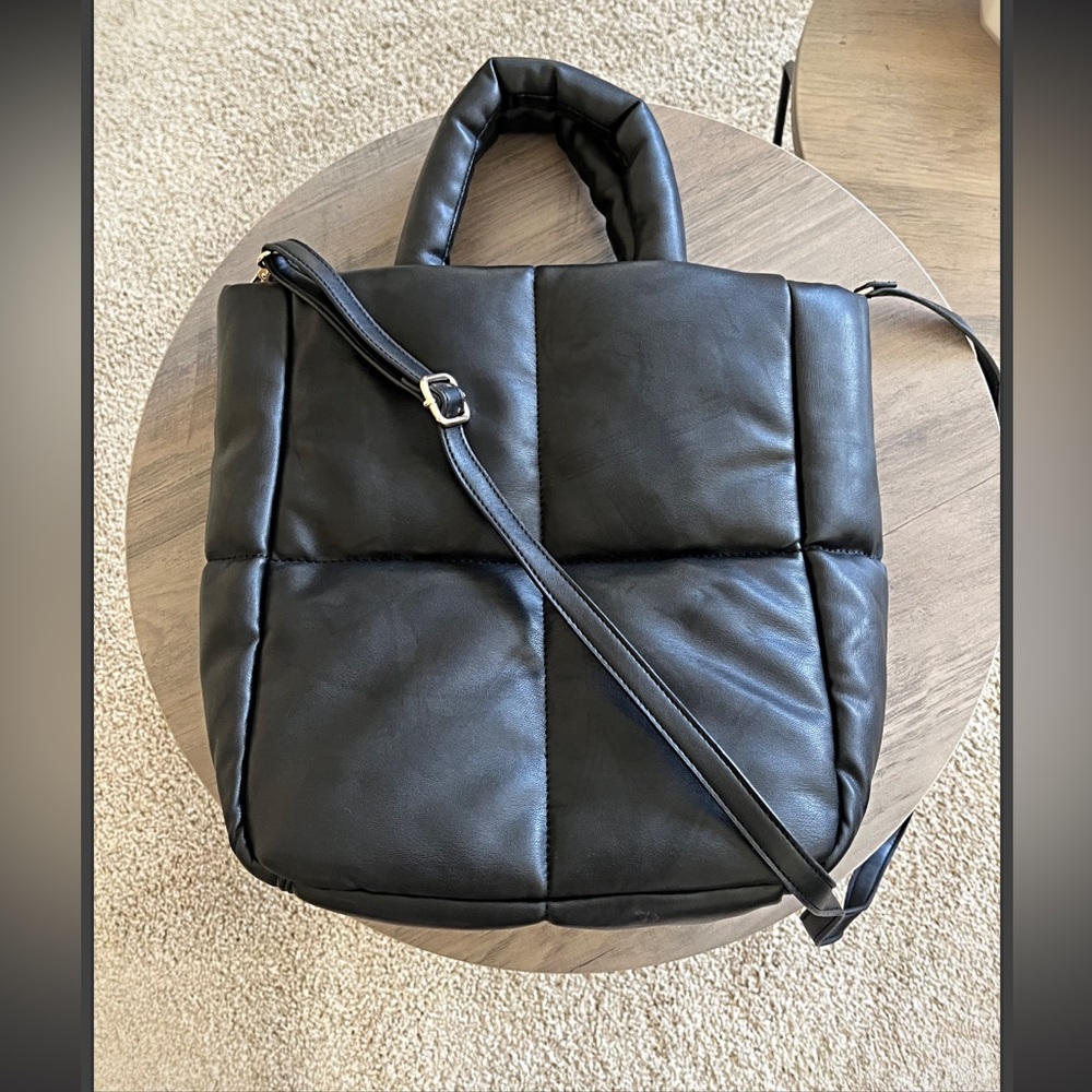 Quilted Puffer Bag